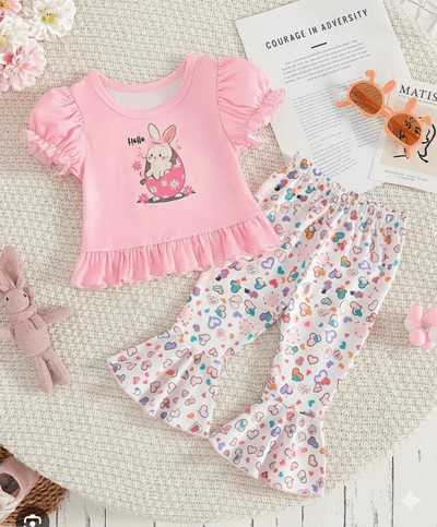 👑🔥Cute Comfort Premium Long T-Shirt Sets Princesses!👑_img_1