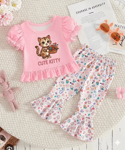 👑🔥Cute Comfort Premium Long T-Shirt Sets Princesses!👑_img_0
