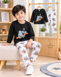 Cutefy Sleeping Koala Long Sleeve Set For Kids (3 Months-12 Years) Comfortable Kids Wear