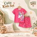 Cutefy Pink Unicorn T-shirts For Kids (3 Months-6 Years) Comfortable Kids Wear