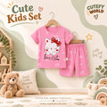Cutefy Love Cat T-shirts For Kids (3 Months-6 Years) Comfortable Kids Wear