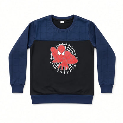 Cutefy Boys Spider-Man Blue 3 Piece Winter Jacket Set For Kids (1 Year-12 Years) Comfortable Kids Wear